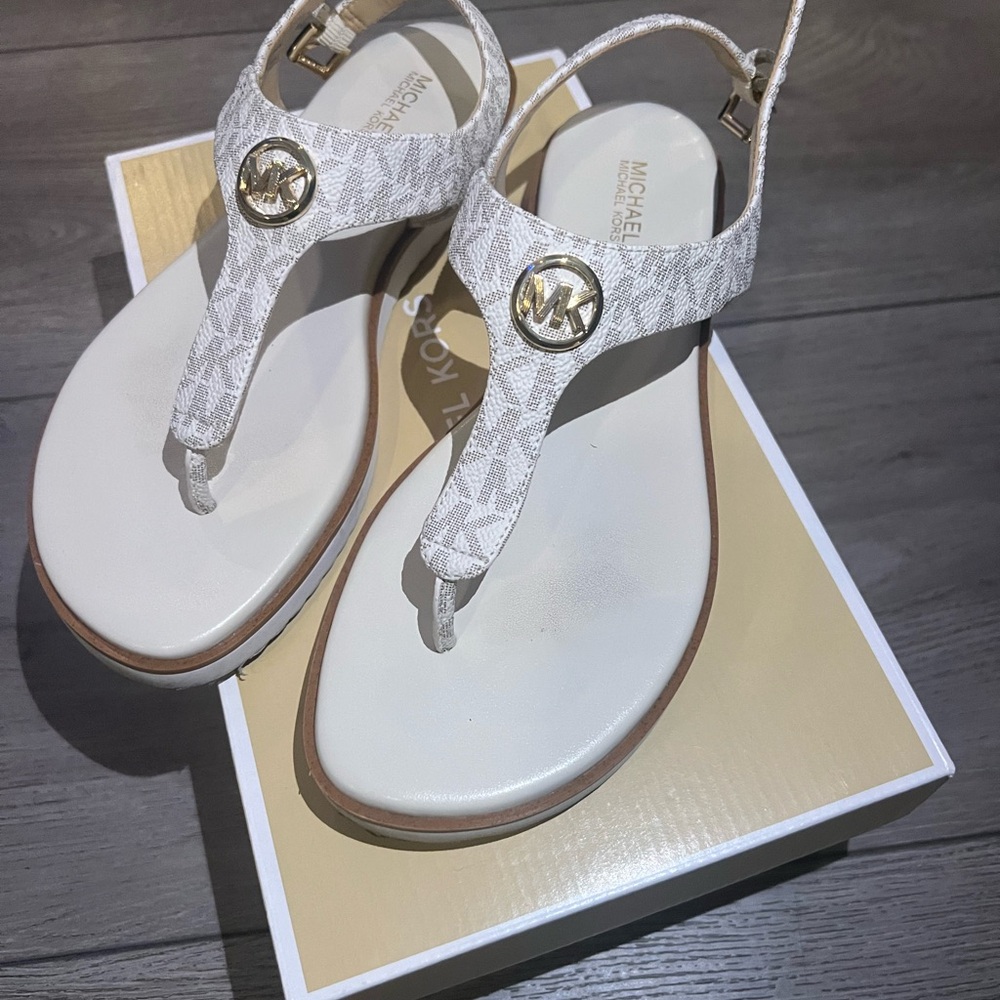 Michael Kors Women's White Sandals